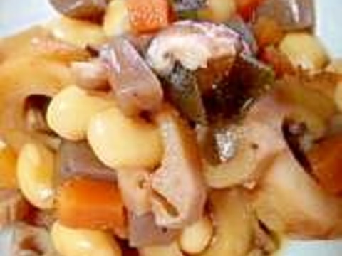 わが家の定番“もう一品”おかず★具だくさん五目煮